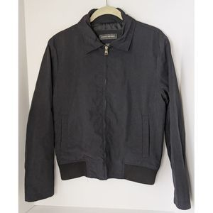 Banana Republic Black Rain Coat/ Jacket